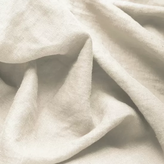 Mazgātais plānais lins – dabīgi bēšs / Natural Beige