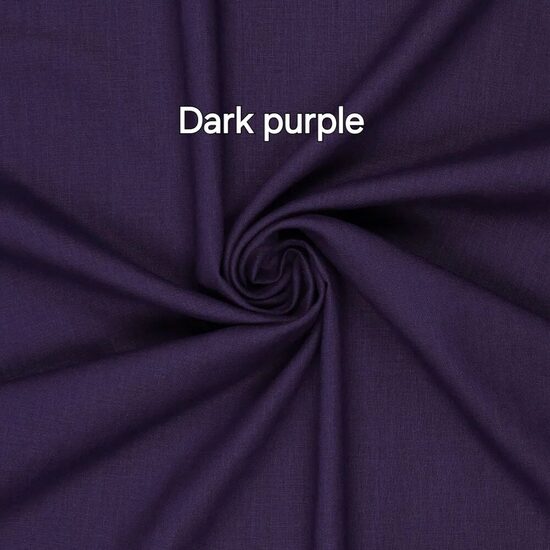 Mazgātais plānais lins – tumši violets / Dark Purple