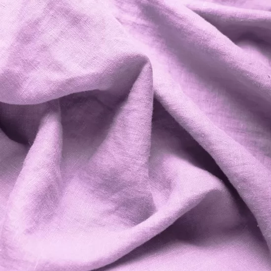 Mazgātais plānais lins – pasteļlillā / Pastel Lilac