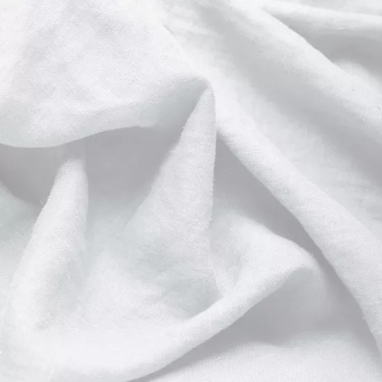 Mazgātais plānais lins – balts / White