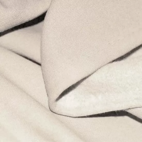 Siltinātā trikotāža gaiši bēšā krāsā / Light Beige
