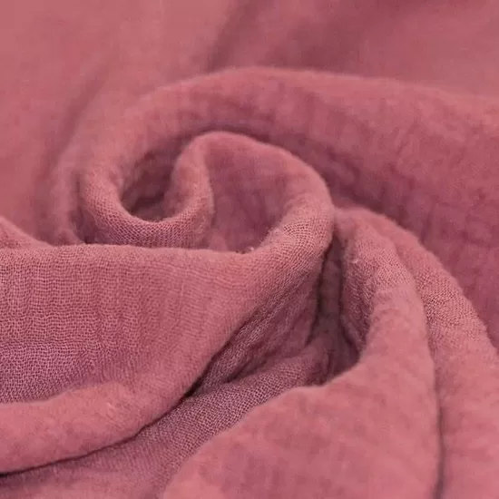 Muslīns Aveņu tonī / Raspberry Red