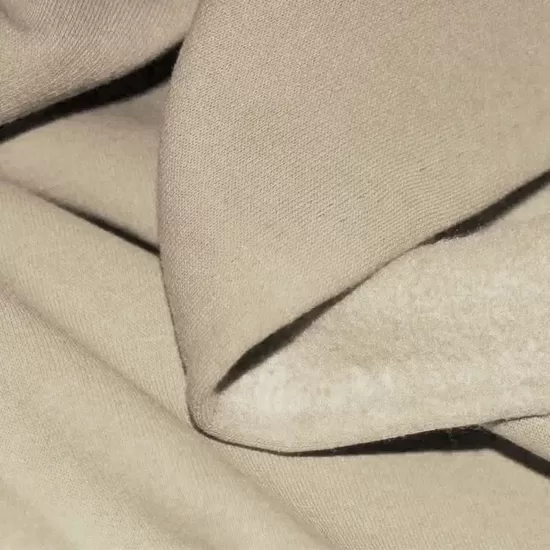 Siltinātā trikotāža tumši bēšā krāsā / Dark Beige