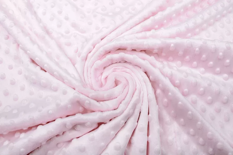 Minky fliss Gaiši rozā/ Light pink