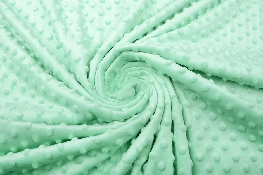 Minky fliss Mints/ Mint Green