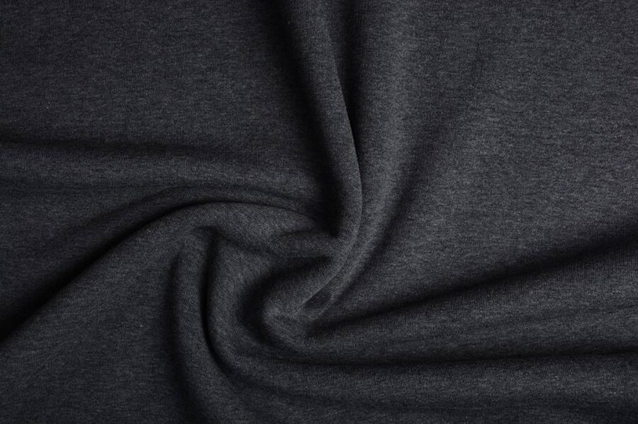 Siltinātā trikotāža Tumši pelēkās melange/dark gray melange 