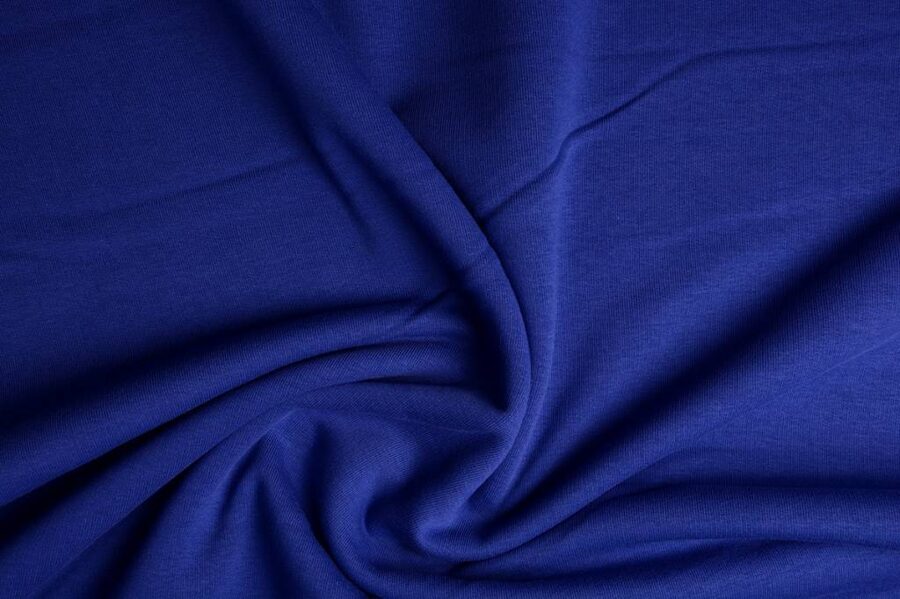 Siltinātā trikotāža Rudzupuķu/royal blue 