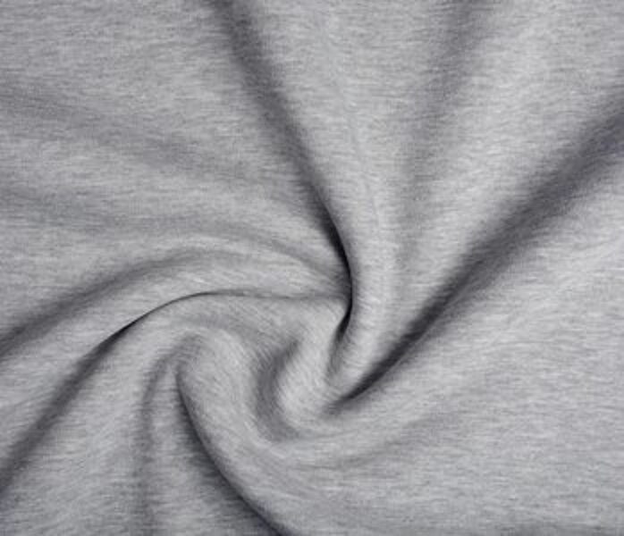 Siltinātā trikotāža pelēkā melanža/Grey melange 