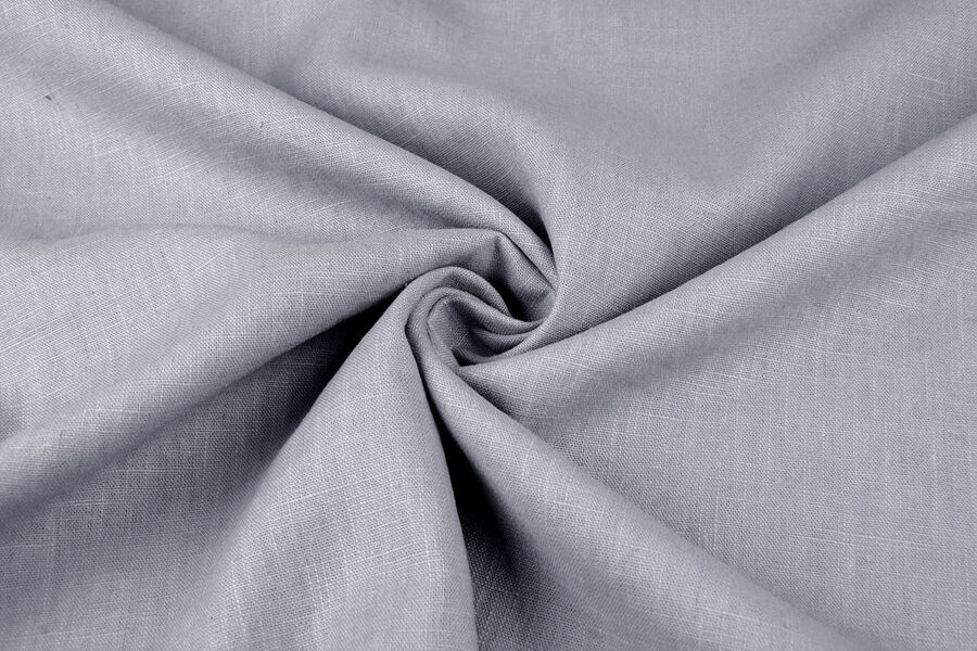 Mazgātais lins zili pelēks/blue grey